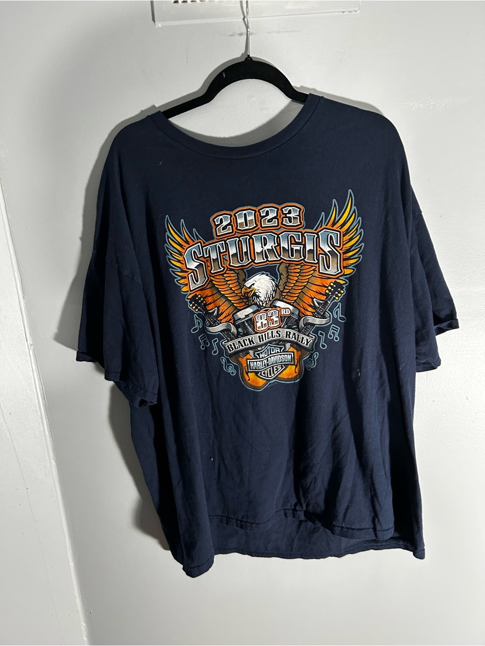 Harley-Davidson 2023 Sturgis Graphic Tee - Navy size 3xl